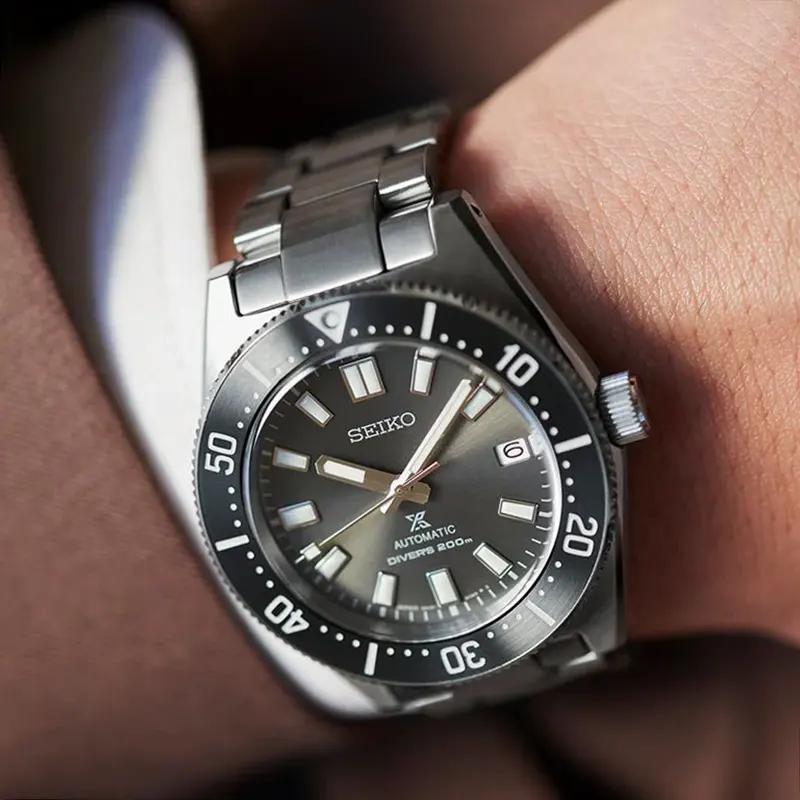 Seiko Prospex Diver’s Dark Grey Dial Automatic Men’s Watch- SPB143J1